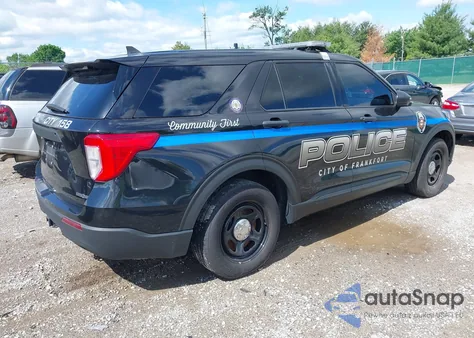 2023 Ford Police Interceptor from USA, damaged, VIN 1FM5K8AB0PGB12986